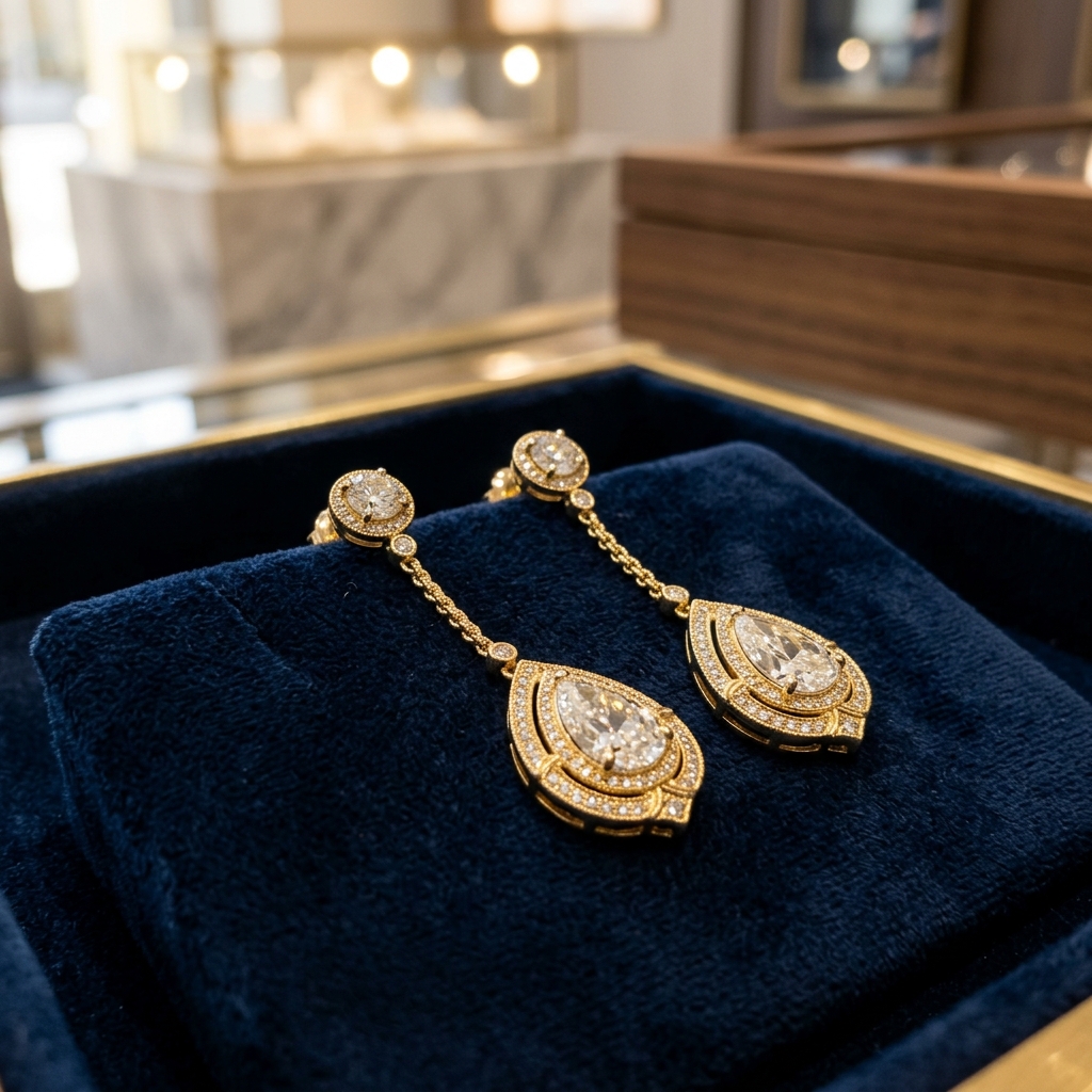 Drop Earrings